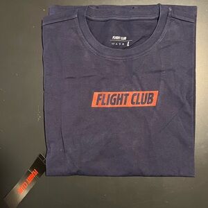 Navy Blue Flight Club Men's Long Sleeve Shirt - Brand New with Tags - Large